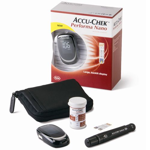 Accu Chek Performa Nano Meter for Accurate Testing with Pen & Lancets eBay