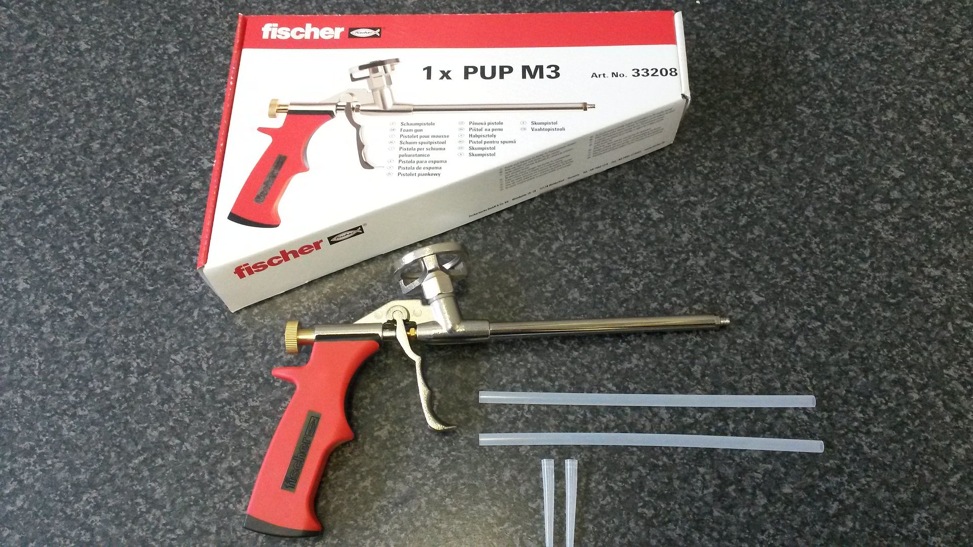 Fischer Professional Gun Foam Applicator Tool 33208 For 750ml Gun Foam