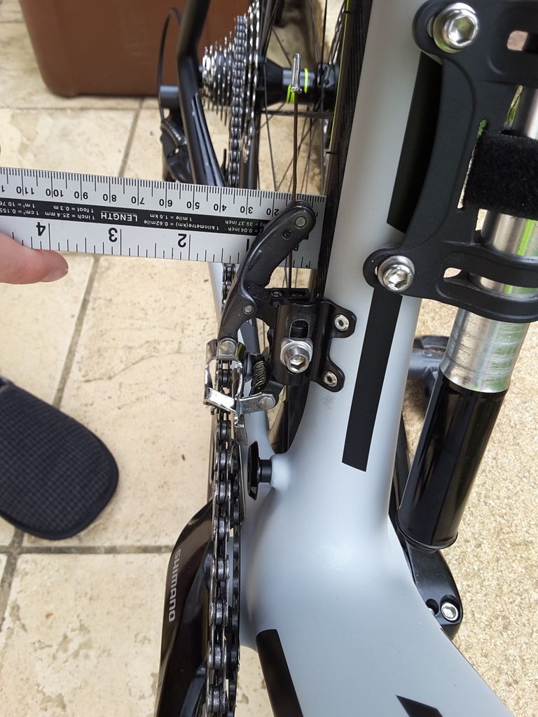 ultegra r8000 front derailleur chain rub