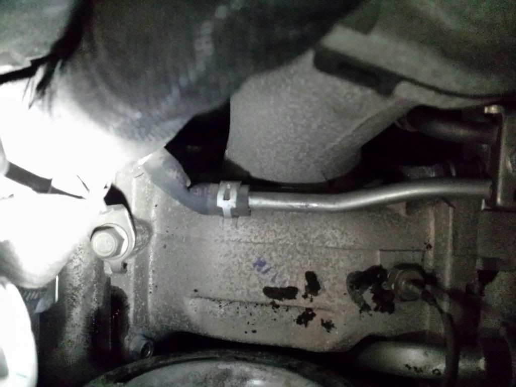 One of the fuel lines was kinked and he had replaced it not sure the location, I heard there are 2 areas? I'll try to upload a pic of it here.
