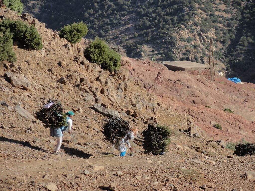 Grand Tour du Toubkal - Blogs de Marruecos - Dia 1: Imi Oughlad – Tizgui. (3)