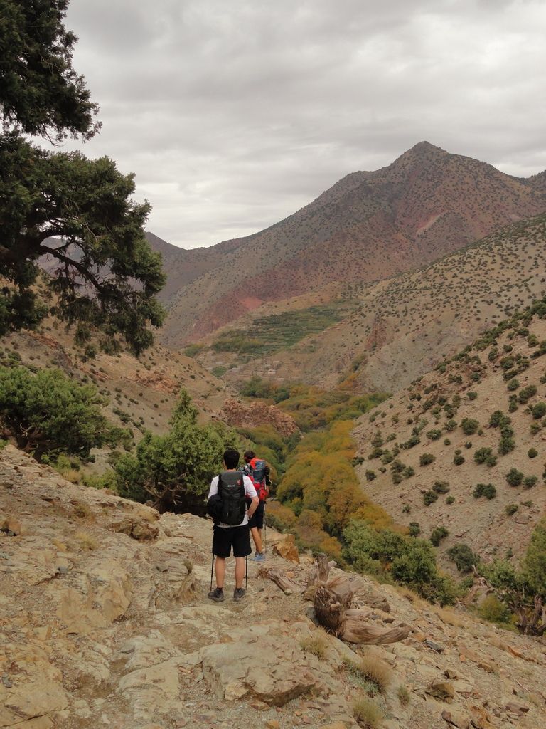 Grand Tour du Toubkal - Blogs de Marruecos - Dia 2: Tizgui – Refugio Tamsoult (6)