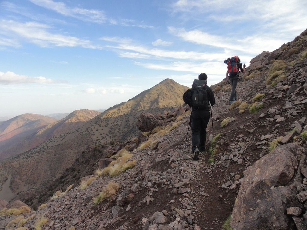 Grand Tour du Toubkal - Blogs de Marruecos - Dia 3: Refugio Tamsoult – Refugio Toubkal (7)
