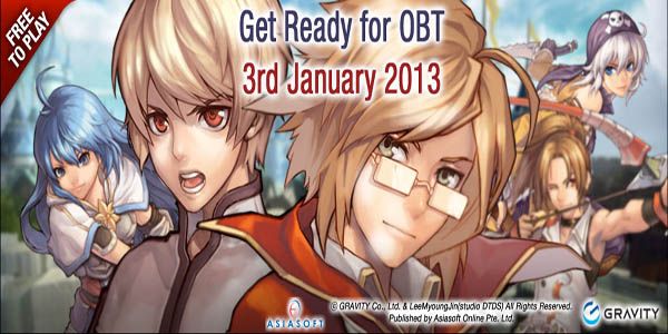 Open Beta - Ragnarok Online II SEA - 3 Januari 2013