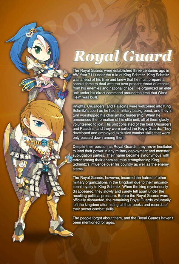 Sejarah Royal Guard - Ragnarok Online Indonesia