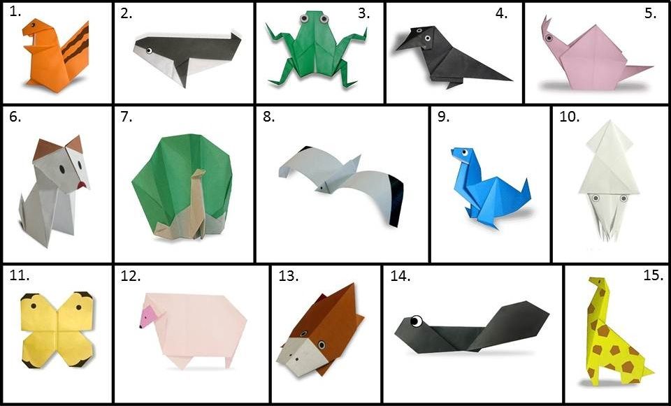Origami Animals II Quiz