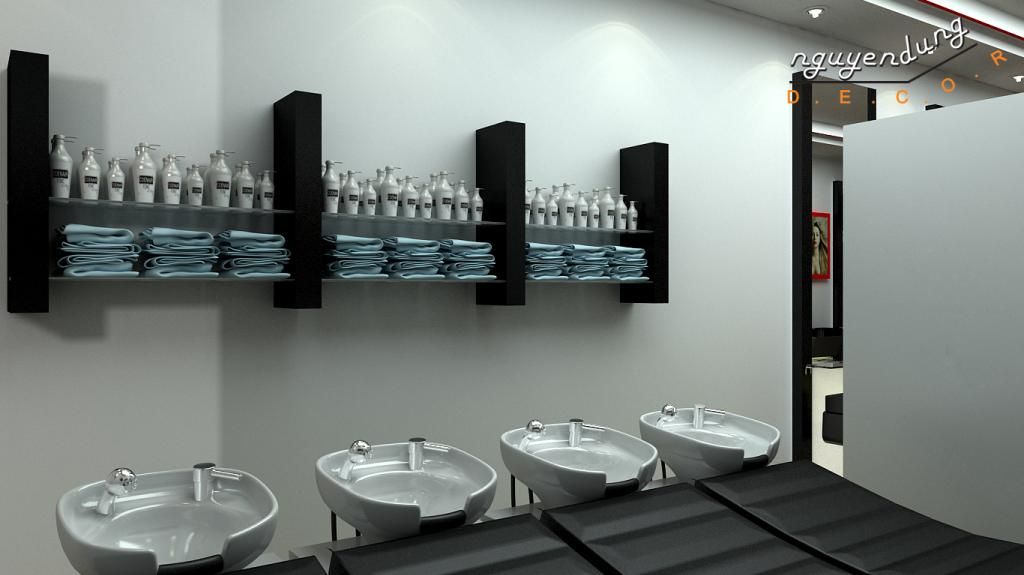 Nguyễn Dũng Decor chuyên cung cấp và lắp ráp tất cả trang thiết bị ngành tóc hiện đại - 23
