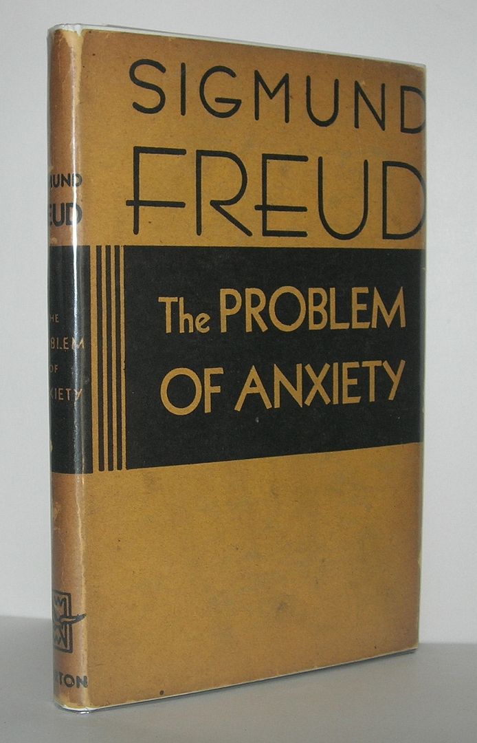 THE PROBLEM OF ANXIETY, Freud, Sigmund THE PROBLEM OF ANXIETY, Freud, Sigmund
