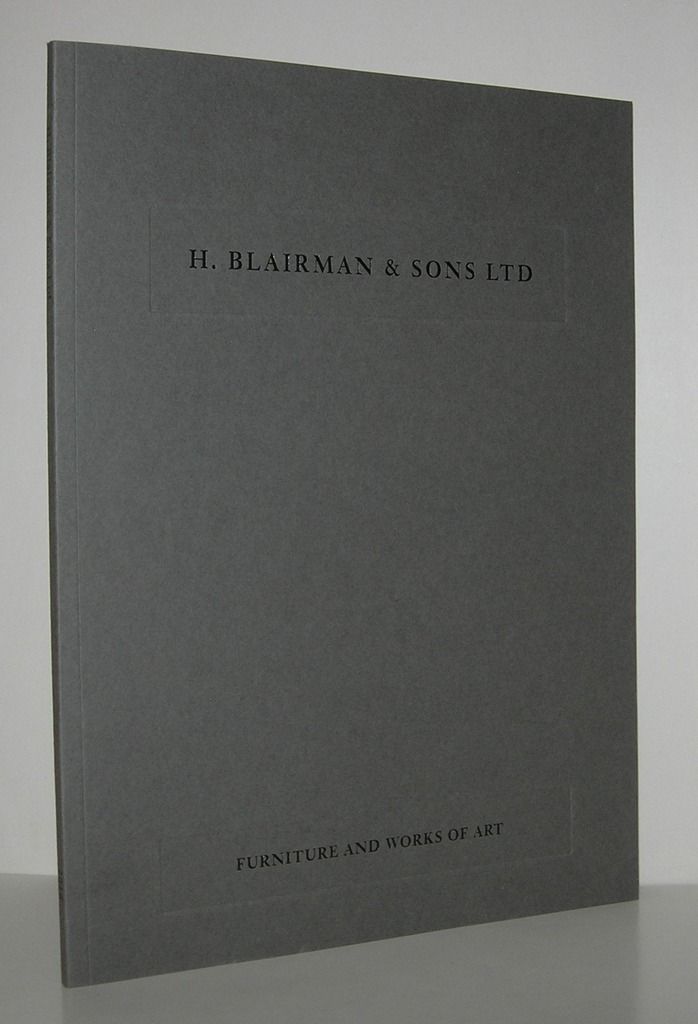 FURNITURE AND WORKS OF ART, H. Blairman & Sons Ltd. FURNITURE AND WORKS OF ART, H. Blairman & Sons Ltd.