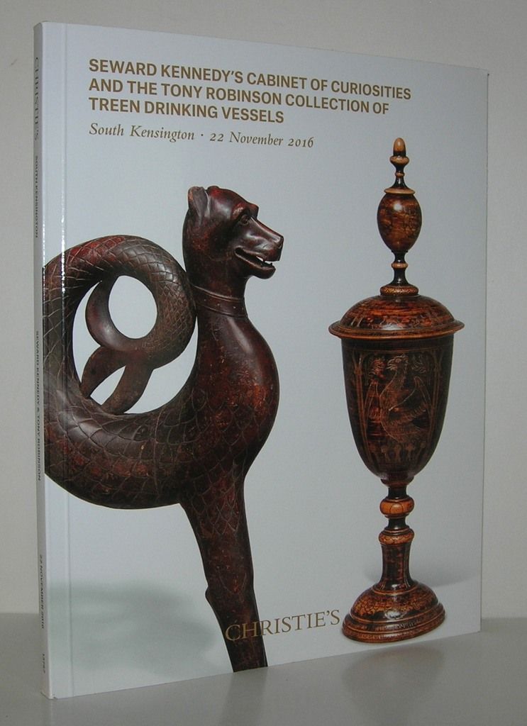 SEWARD KENNEDY'S CABINET OF CURIOSITIES AND THE TONY ROBINSON COLLECTION OF TREEN DRINKING VESSELS, Christie's SEWARD KENNEDY'S CABINET OF CURIOSITIES AND THE TONY ROBINSON COLLECTION OF TREEN DRINKING VESSELS, Christie's