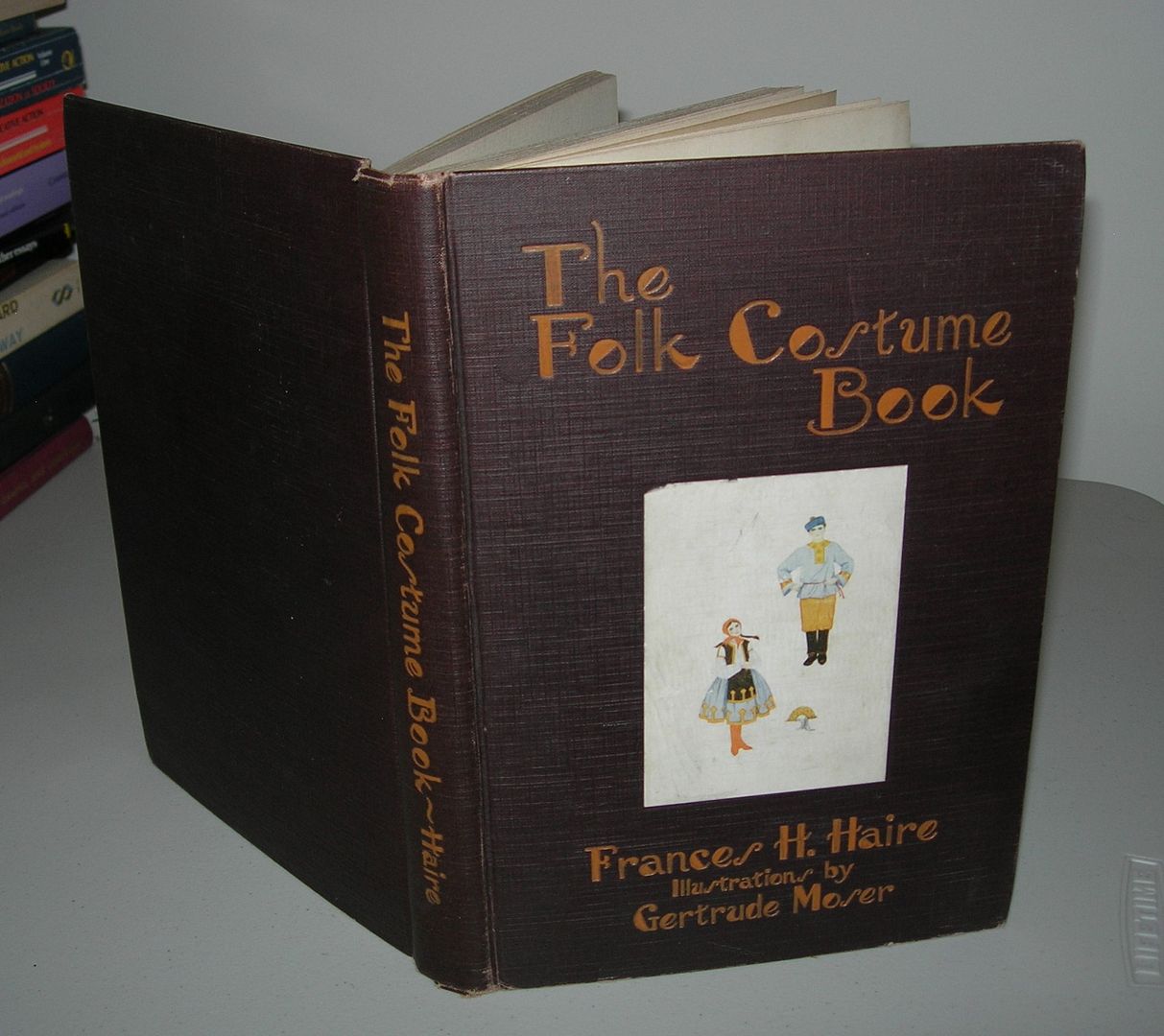 Image for THE FOLK COSTUME BOOK