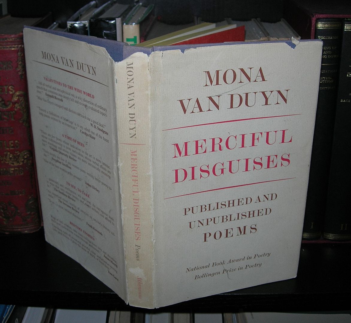 Image for MERCIFUL DISGUISES Published and Unpublished Poems