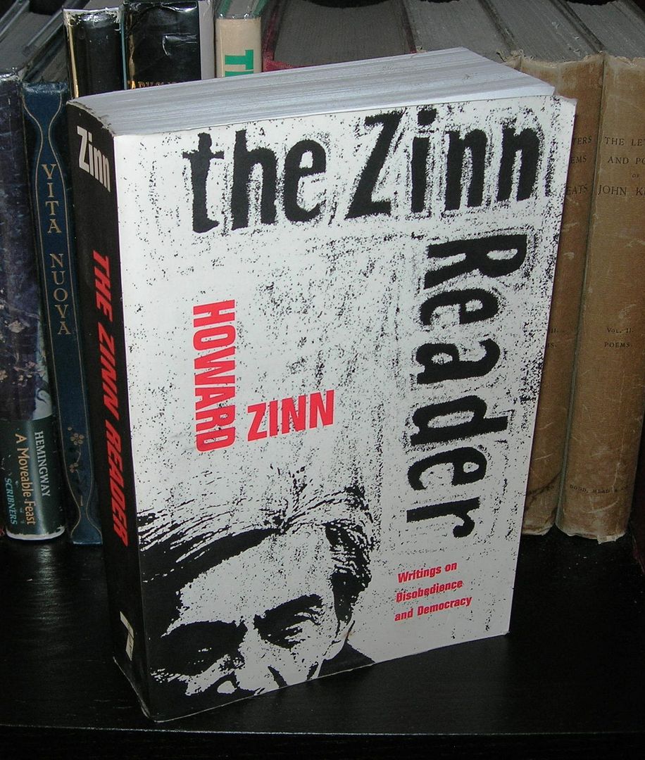 Image for THE ZINN READER Writings on Disobedience and Democracy