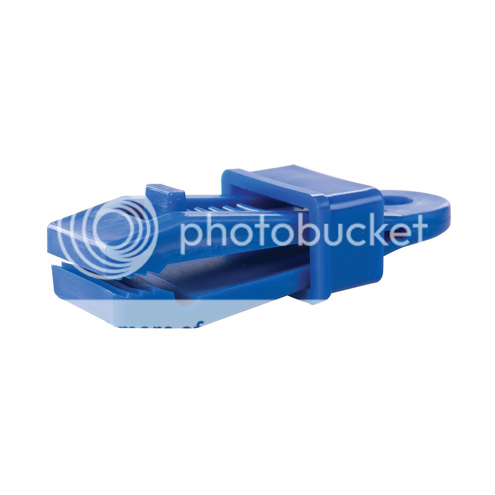 Clip On Tarpaulin Eyelets (Pack of 4) Tarp Clips. Durable Plastic