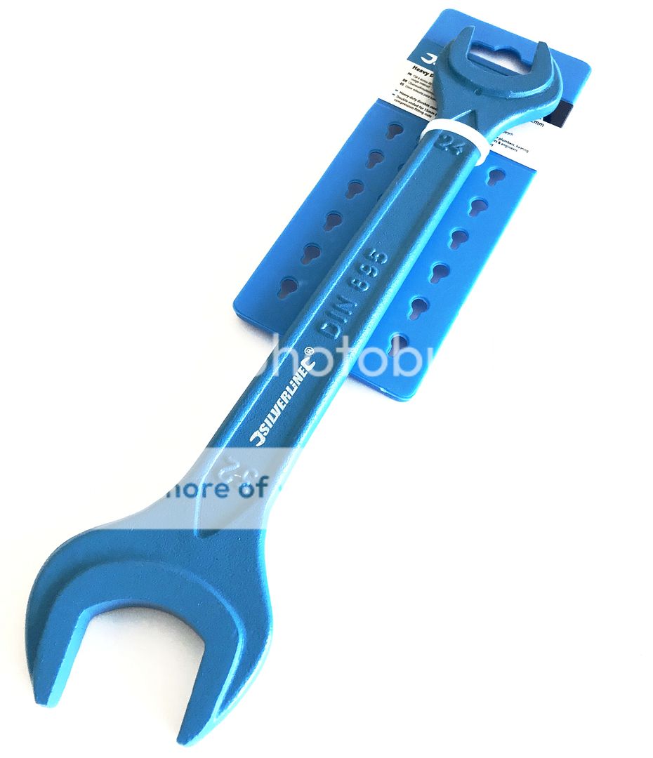 Heavy Duty 15 & 22mm Compression Plumbing Spanner 24 & 32mm OD Plumbers