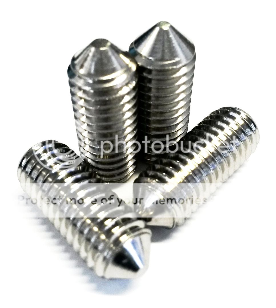 A4 Stainless Steel Socket Set Grub Screw Cone Point M8 x 16 Or 20mm You Choose eBay