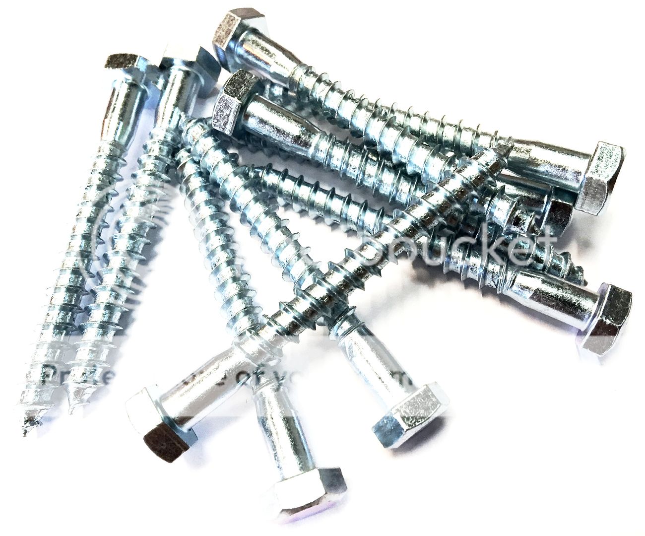 M8 Hexagon Head Coach Screws Screw You Choose Length 8mm Diameter BZP