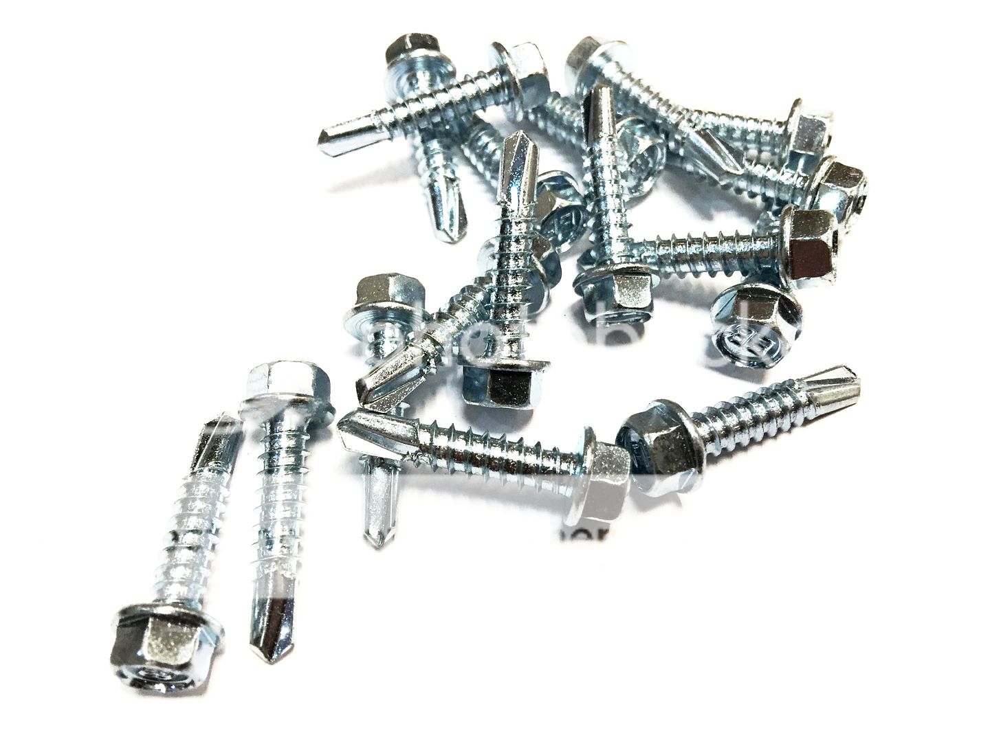 5.5 x 25mm Coarse Thread Tek Screw Cladfix Roofix BZP (100) Teks Screws Fixings eBay