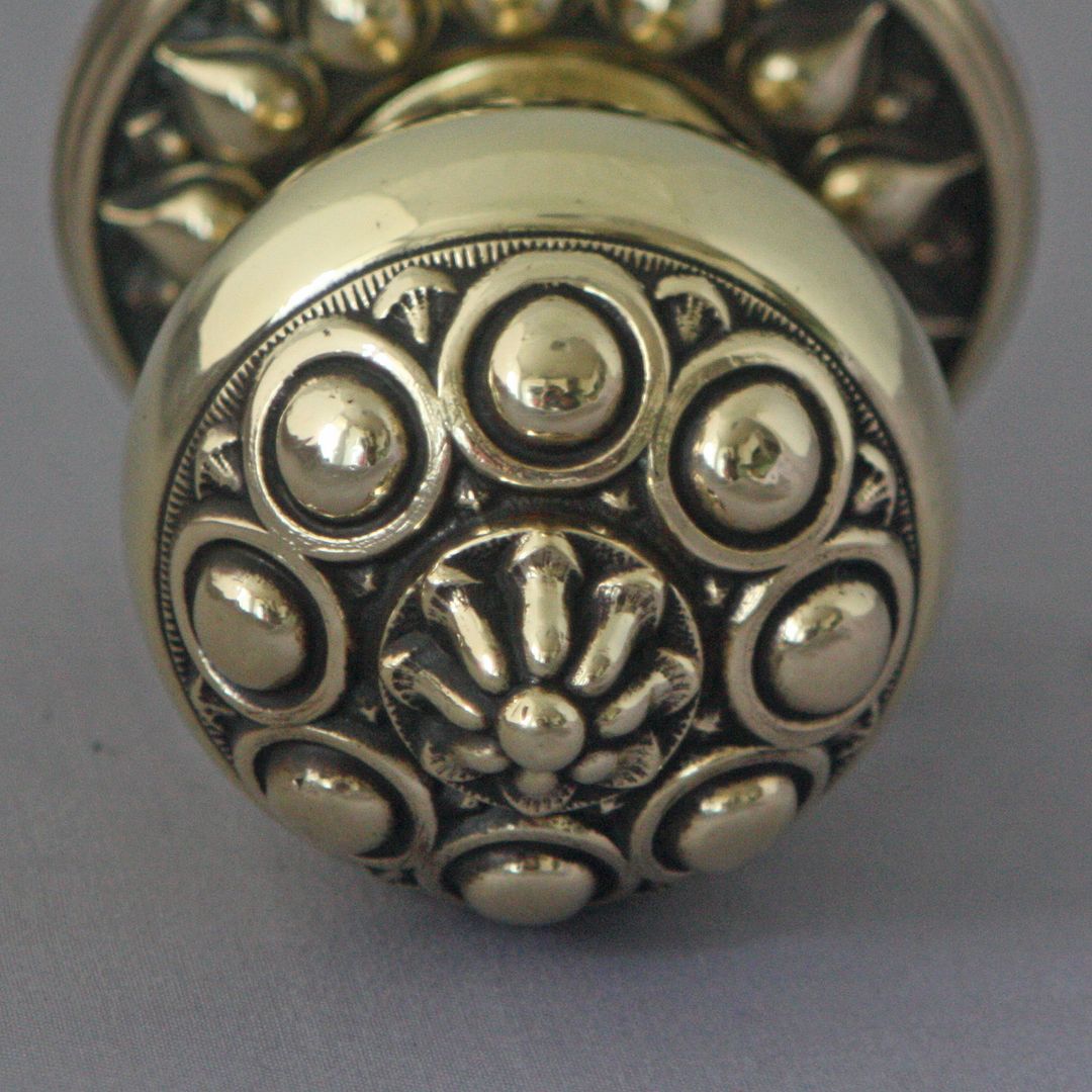 Original Victorian mythical beast brass furniture door or drawer pull handle RZ3