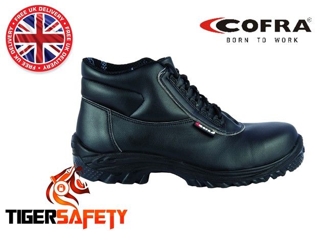 chemical resistant steel toe work boots