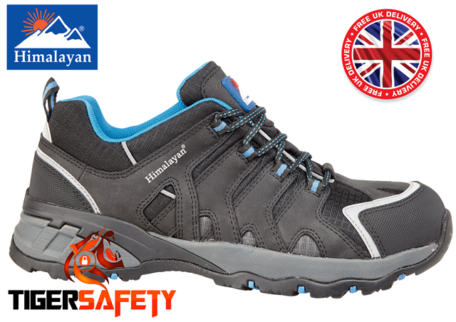 Himalayan 511 S1 SRC Black Wide Fit High Grip Steel Toe Cap Safety Work Shoes