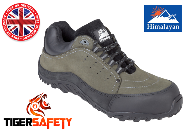 Himalayan 4033 S1P SRC Ladies Grey Composite Toe Cap Metal Free Safety Trainers