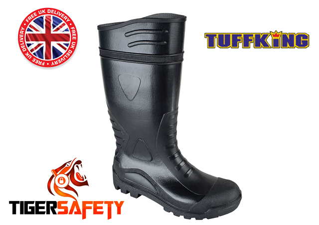 ladies steel toe cap wellies