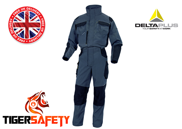 Delta Plus Panoply M6COM Panostyle Kneepad Mens Overalls Coveralls Boilersuit