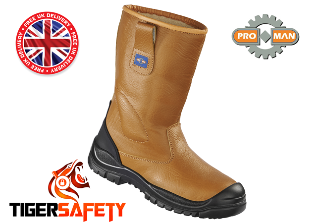  photo Pro Man PM104 Tan Steel Toe Cap Safety Rigger Boots_zps6ktvioon.png