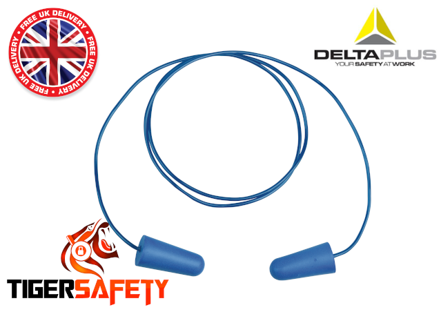  photo Delta Plus CONICDE010 Blue Metal Detectable Foam Corded Ear Plugs PPE_zps4vrdmnsy.png