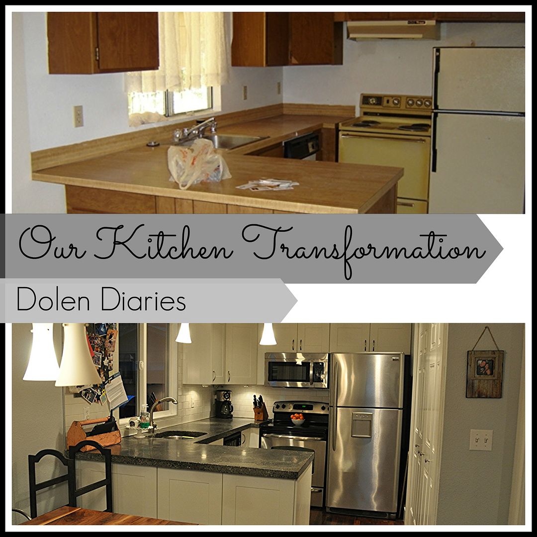 Kitchen Transformation {Dolen Diaries}